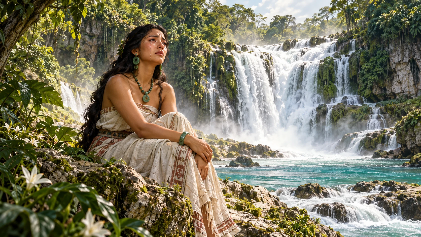 Ixtac-Ha: la princesa cuyo llanto se convirtió en Agua Blanca