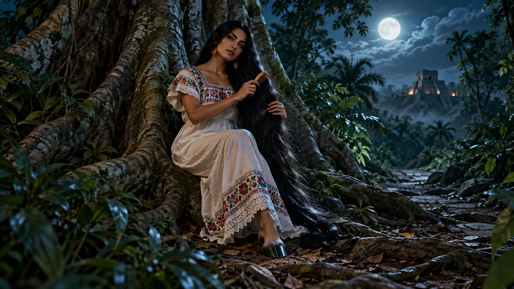 La Xtabay: la mujer que espera al borde del camino