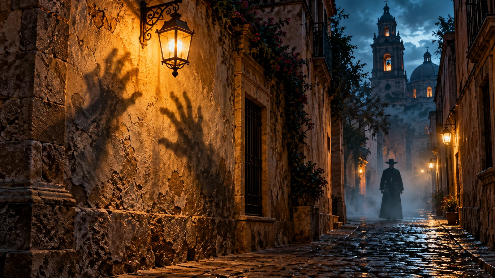 El Callejón de las Manitas: la advertencia sobre el muro