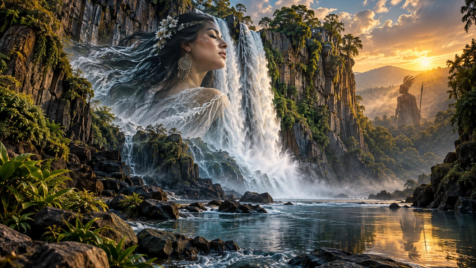 El salto de San Antón: el cabello que se volvió agua