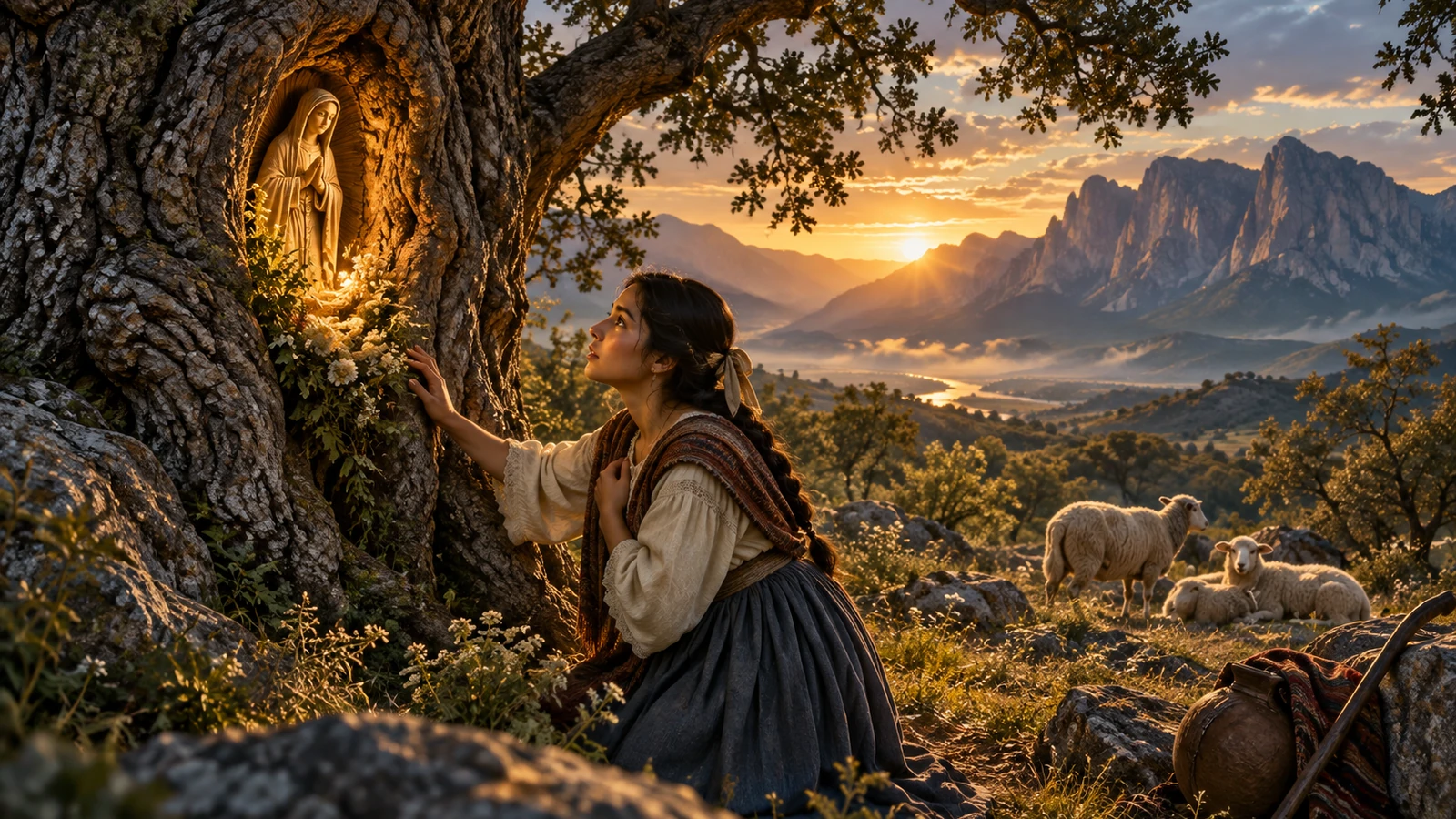 La Virgen del Roble: la imagen que volvía al árbol