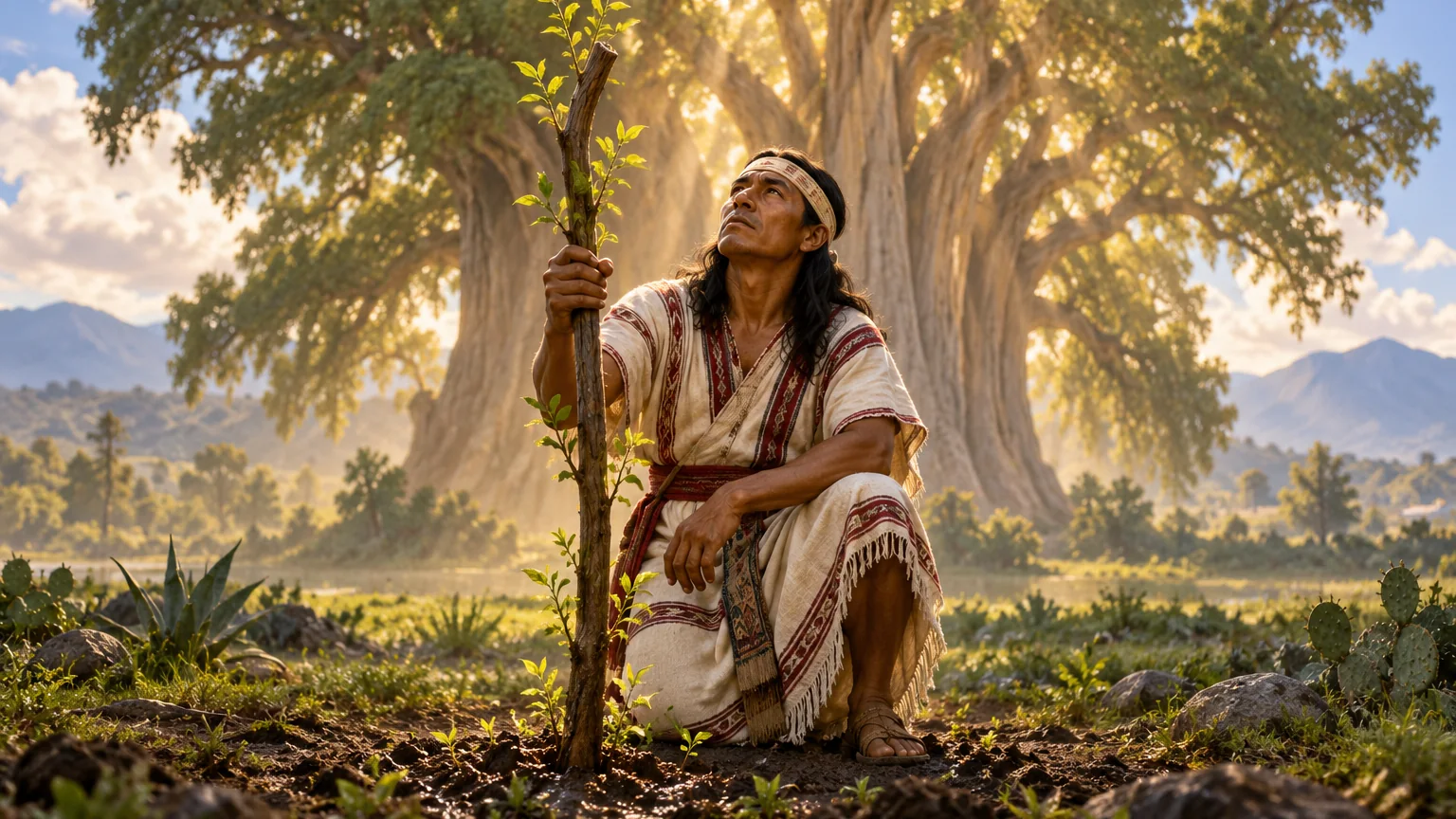 El bastón vivo del rey Condoy