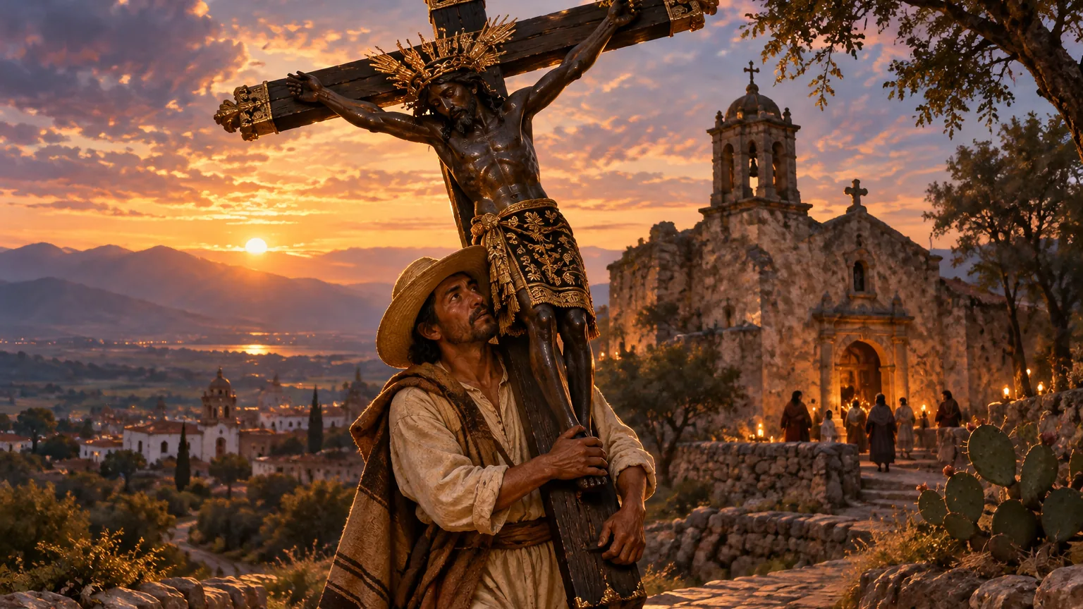 El Cristo Negro que eligió Salamanca