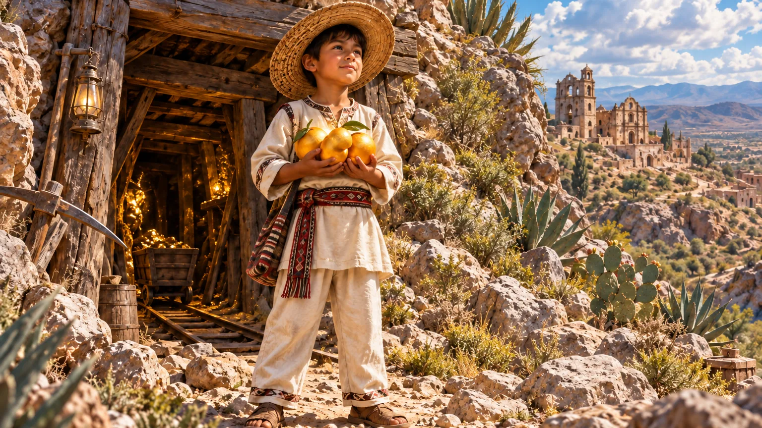 El niño de las tres naranjas de oro