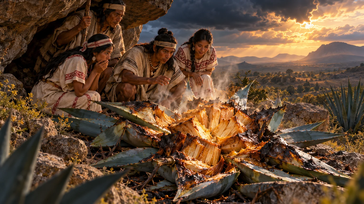 El rayo que reveló la dulzura del agave