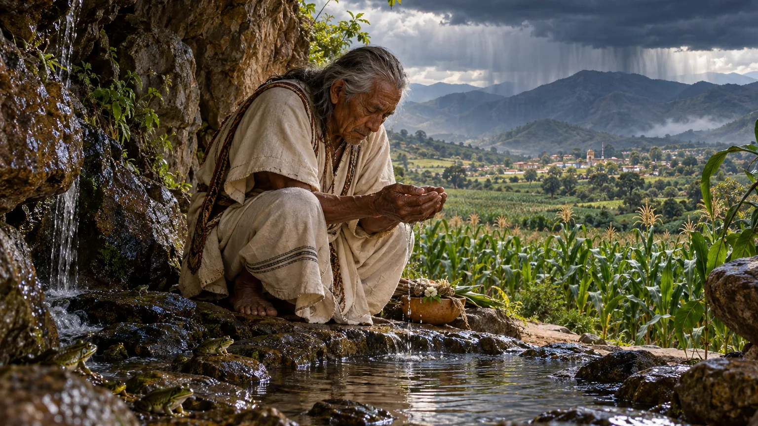 El Viejo Ranero y las cosechas de Tixtla