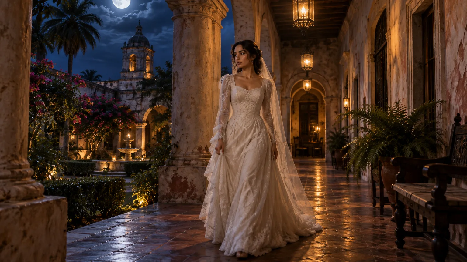 La Dama Blanca de la Casa de las Delicias