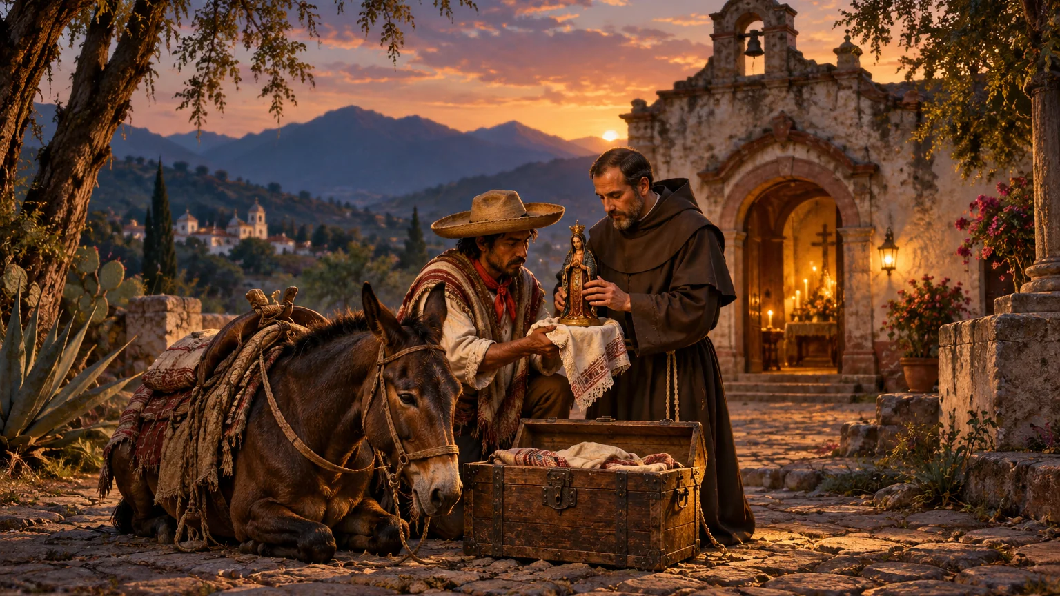 La mula que eligió el lugar de la Soledad
