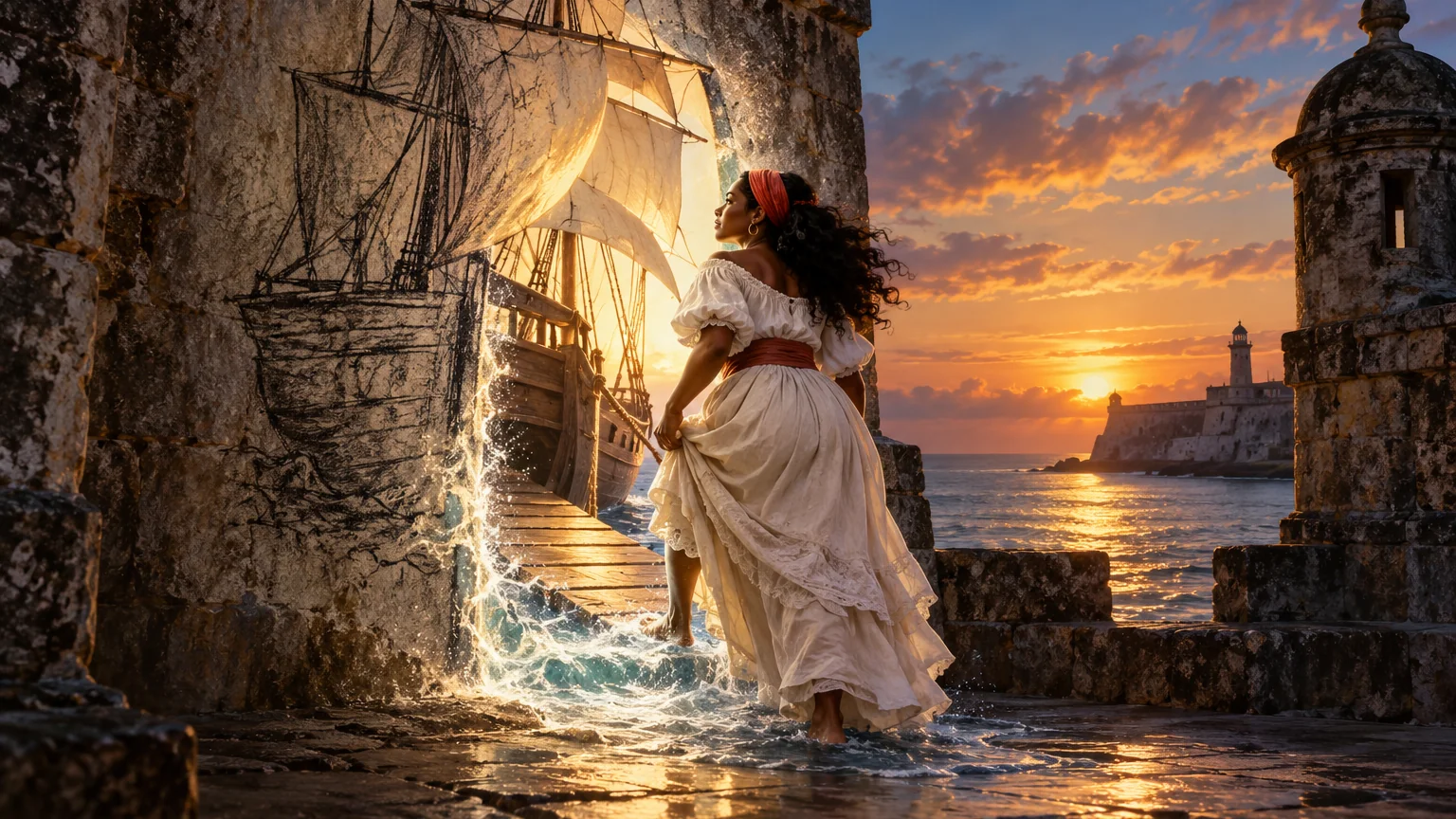 La Mulata de Córdoba y el barco de carbón