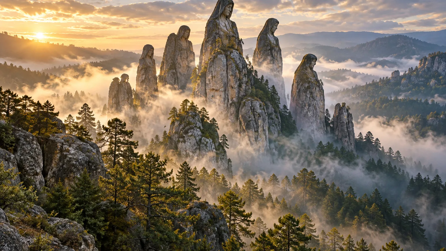 Las Monjas de piedra
