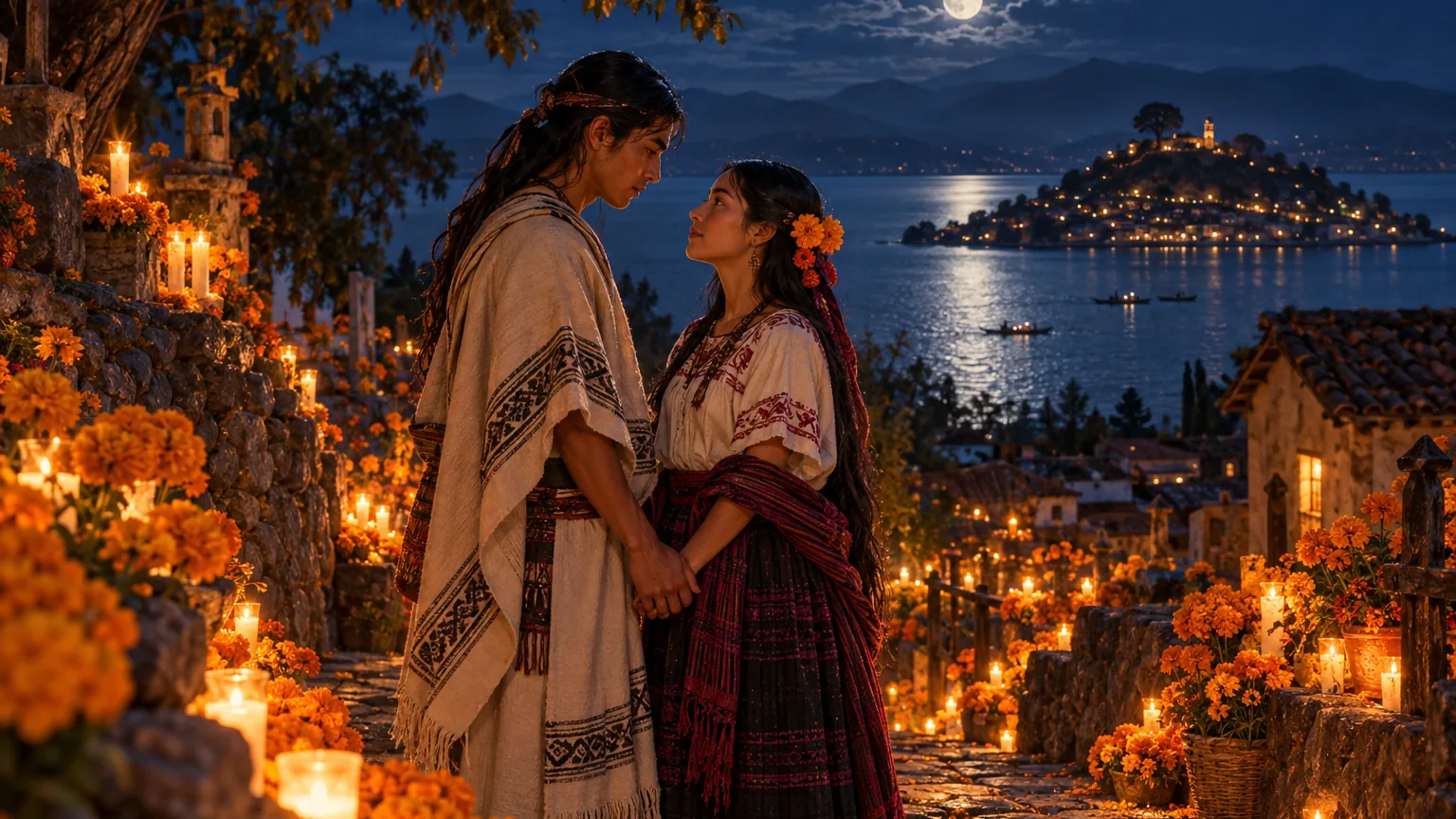 Mintzita e Itzihuapa, los guardianes de Janitzio