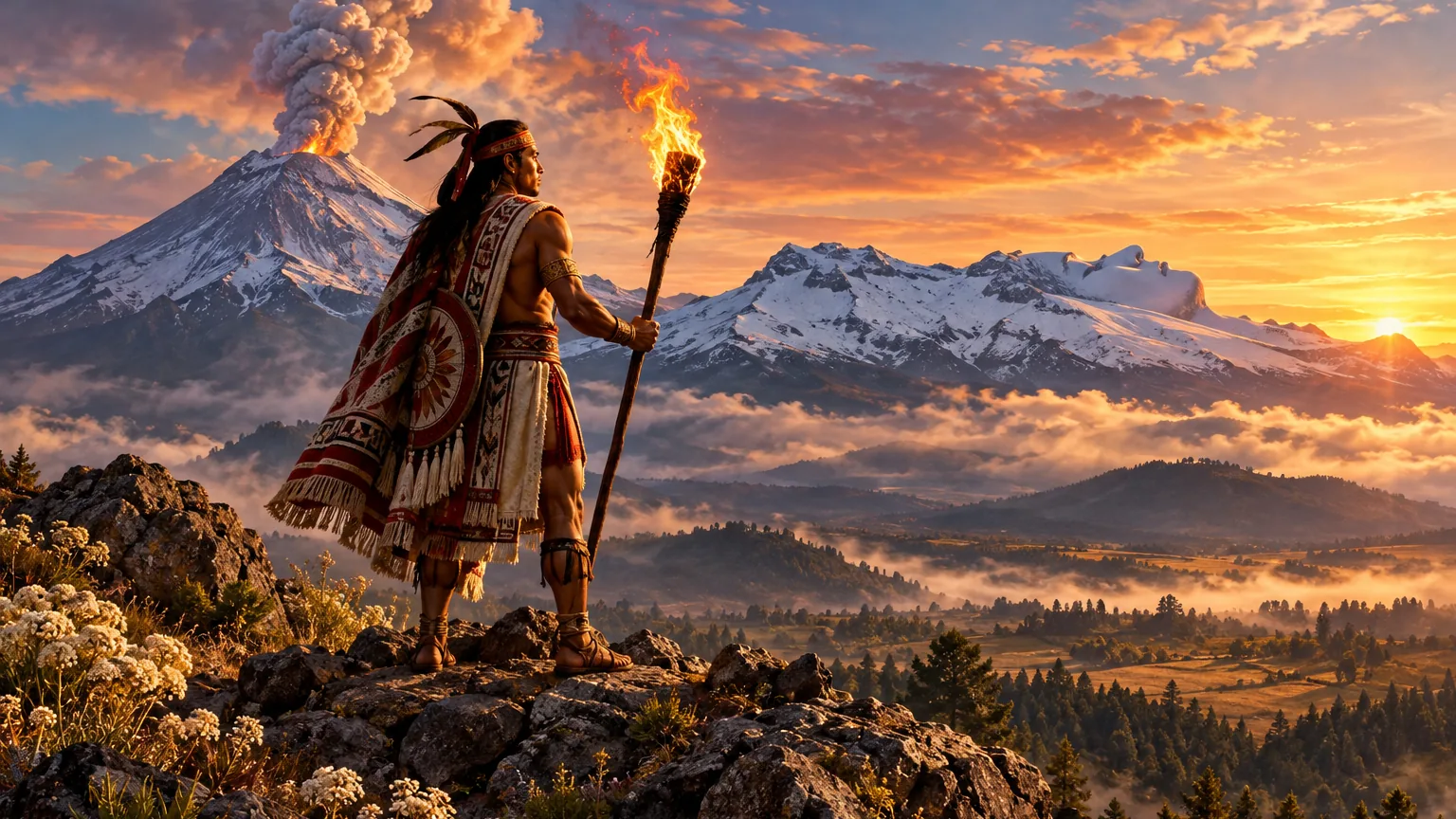 Popocatépetl e Iztaccíhuatl, la guardia del guerrero