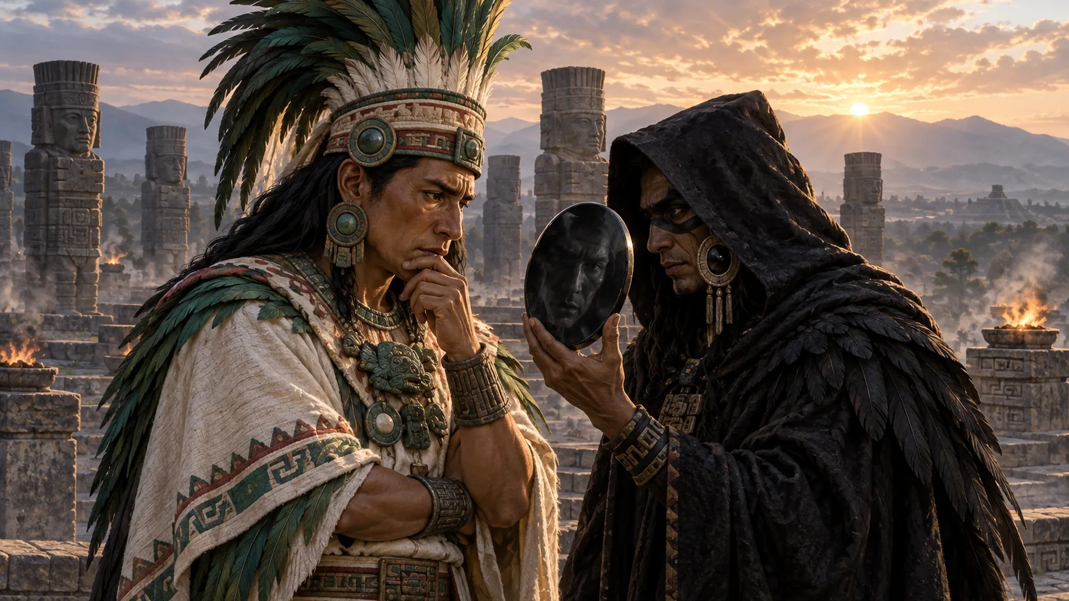 Quetzalcóatl y el espejo de Tula