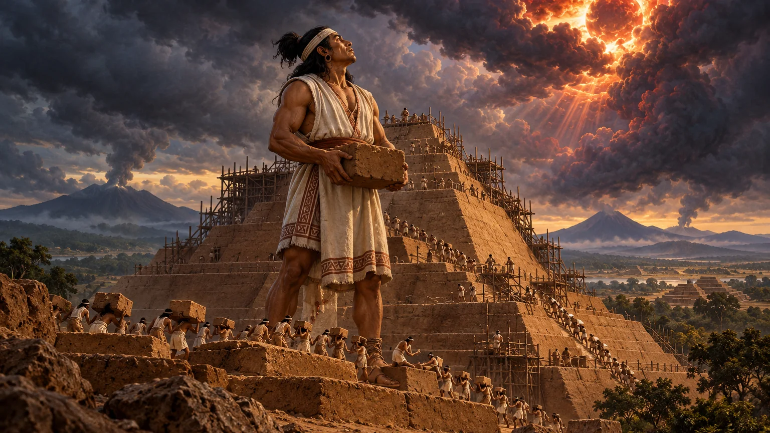 Xelhua y la torre que quiso alcanzar el cielo