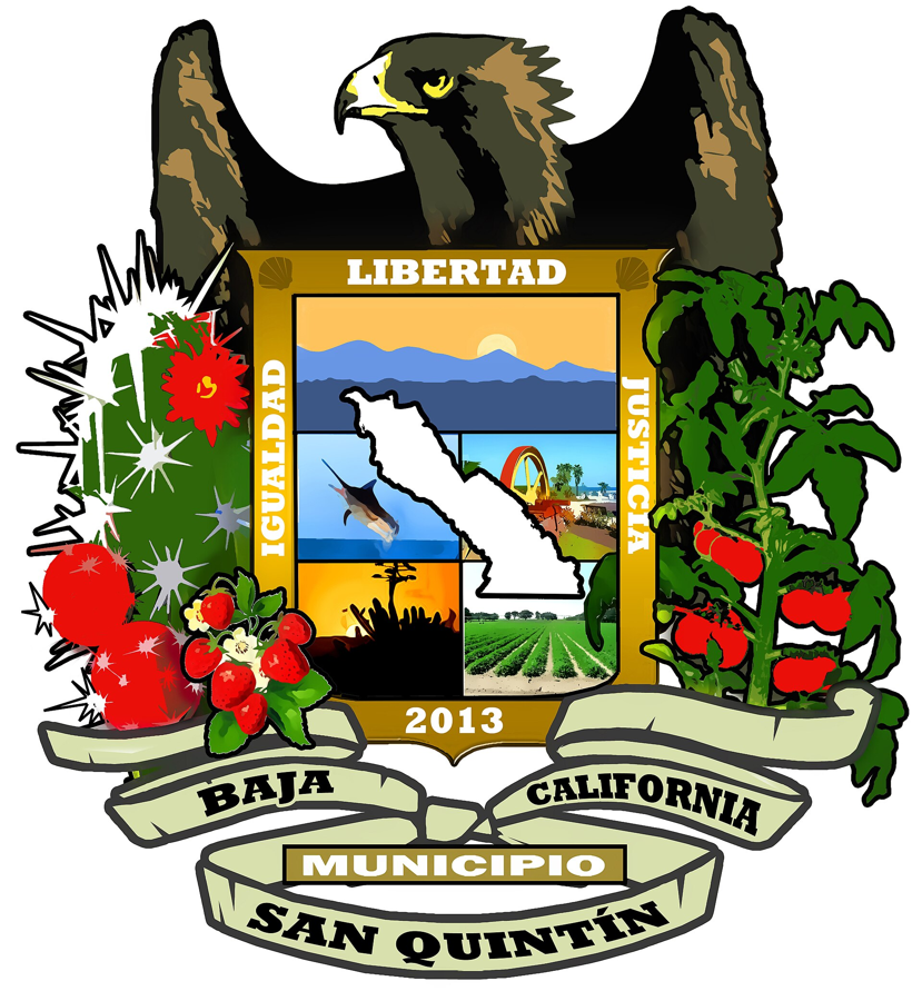 Escudo municipal de San Quintín
