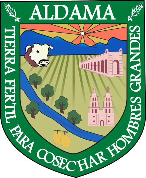 Escudo municipal de Aldama