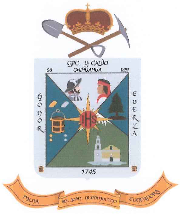 Escudo municipal de Guadalupe y Calvo