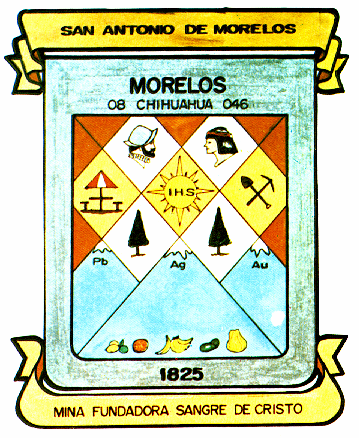 Escudo municipal de Morelos