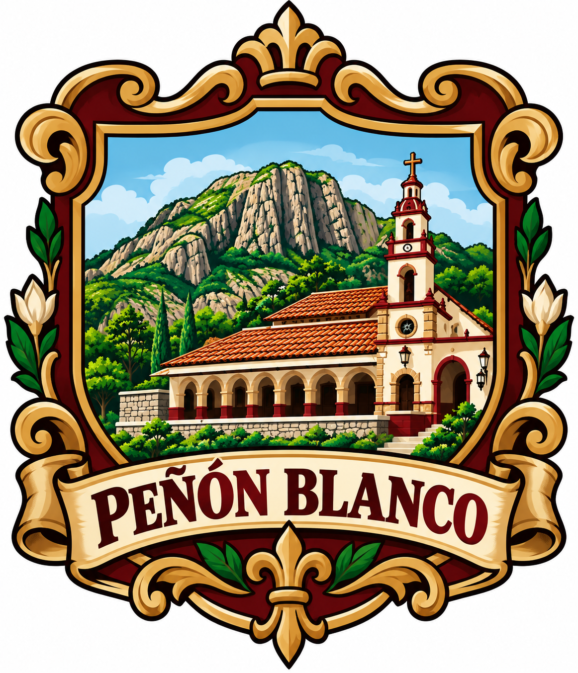 Escudo municipal de Peñón Blanco