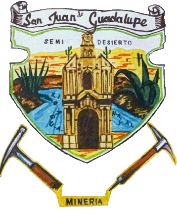 Escudo municipal de San Juan de Guadalupe