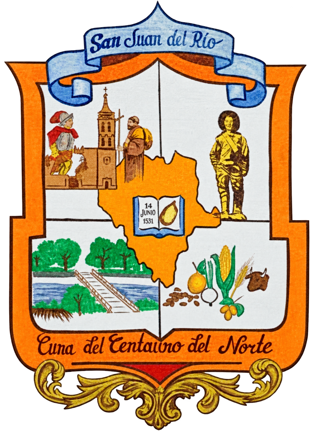 Escudo municipal de San Juan del Río