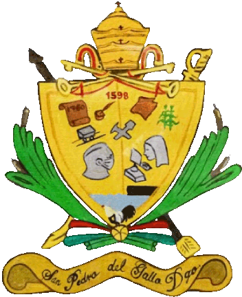 Escudo municipal de San Pedro del Gallo