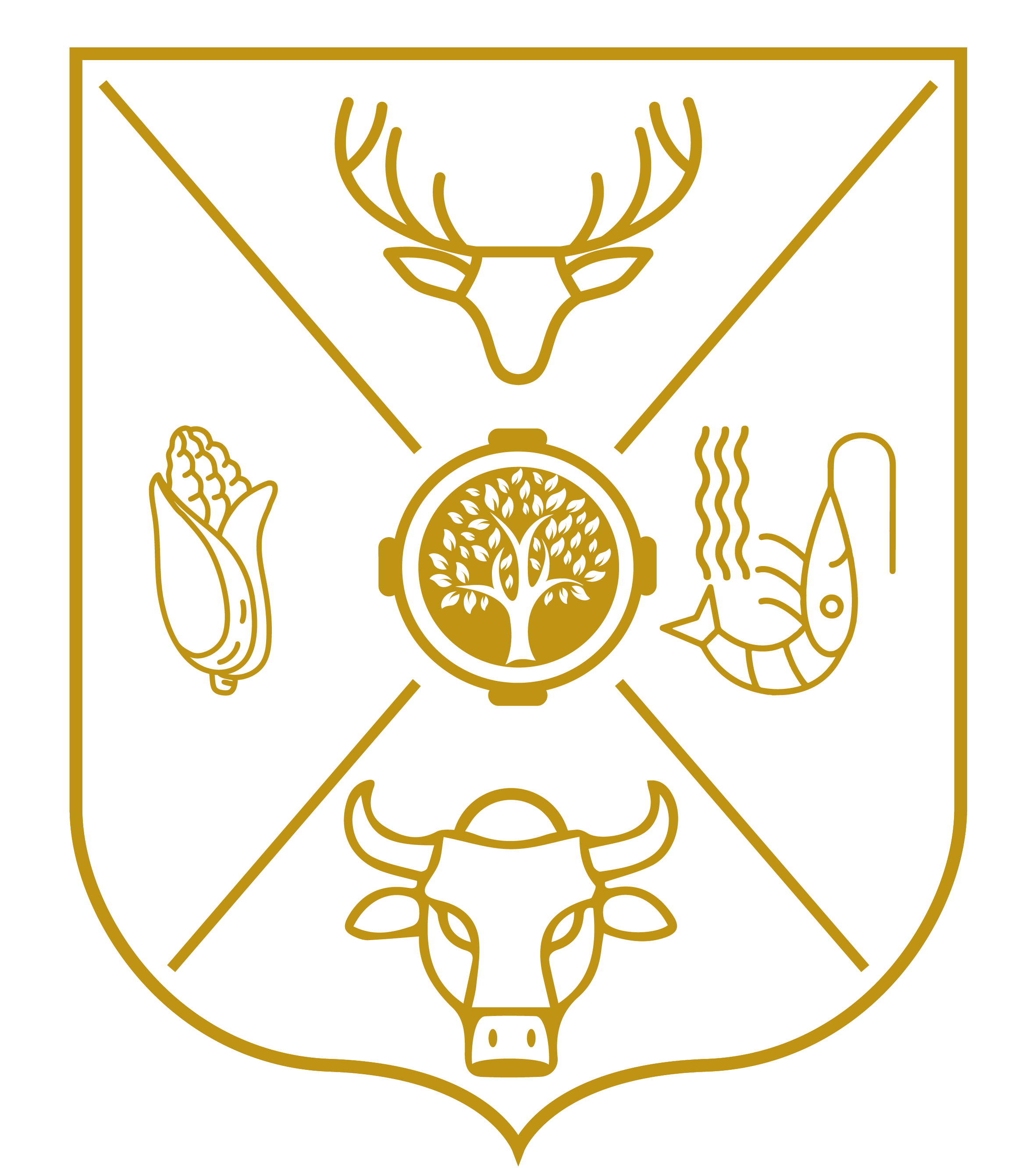 Escudo municipal de Rosamorada