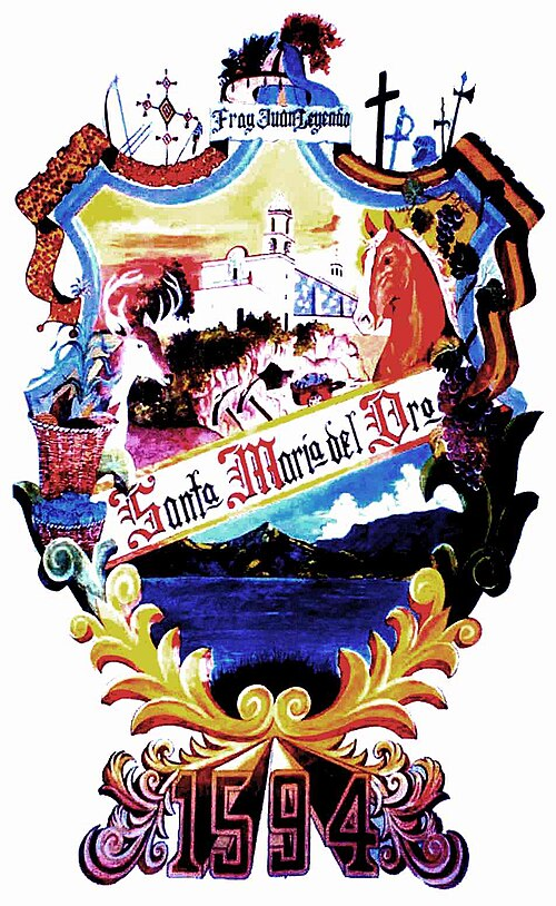 Escudo municipal de Santa María del Oro