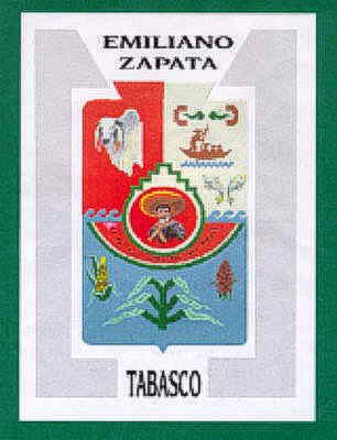 Escudo municipal de Emiliano Zapata